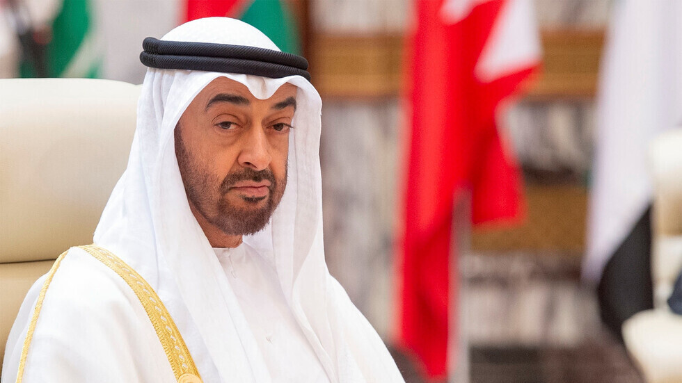 محمد بن زايد يعزي الأمير تشارلز في وفاة والده