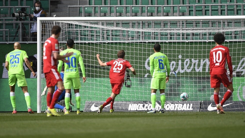 بايرن ميونيخ يصب جام غضبه على فولفسبورغ.. (فيديو)