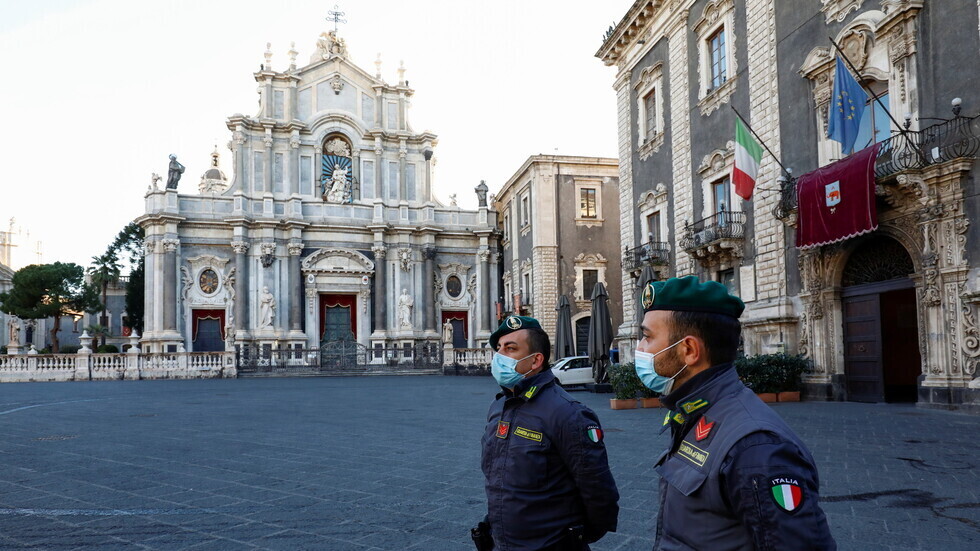 إيطاليا ترصد 13844 إصابة و364 وفاة جديدة بكورونا