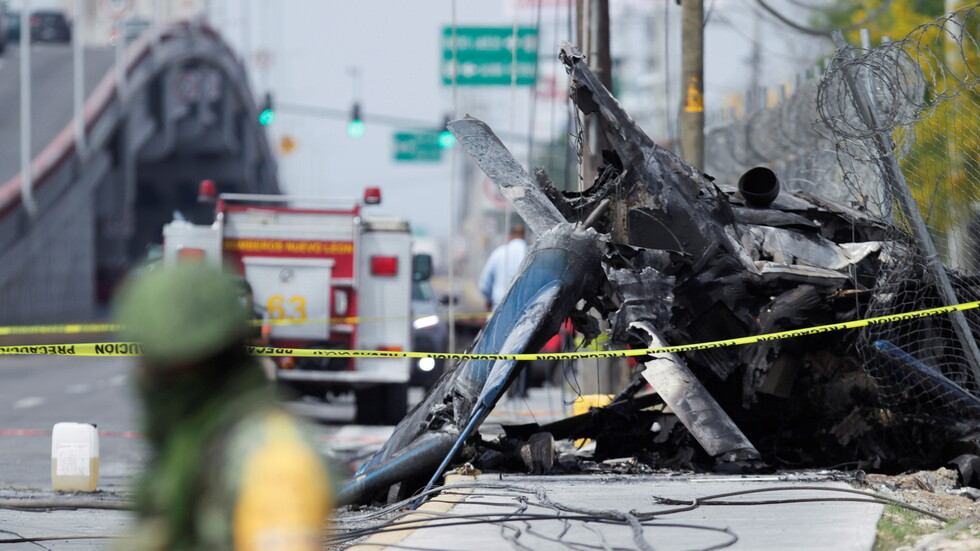 تحطم مروحية في المكسيك ومصرع طيارها