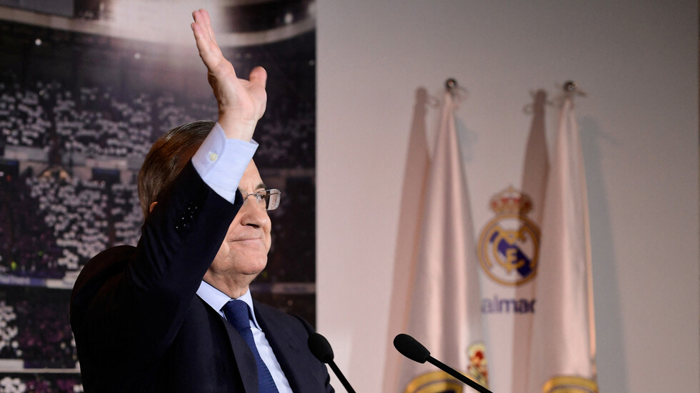 رئيس ريال مدريد يصر على عودة دوري السوبر