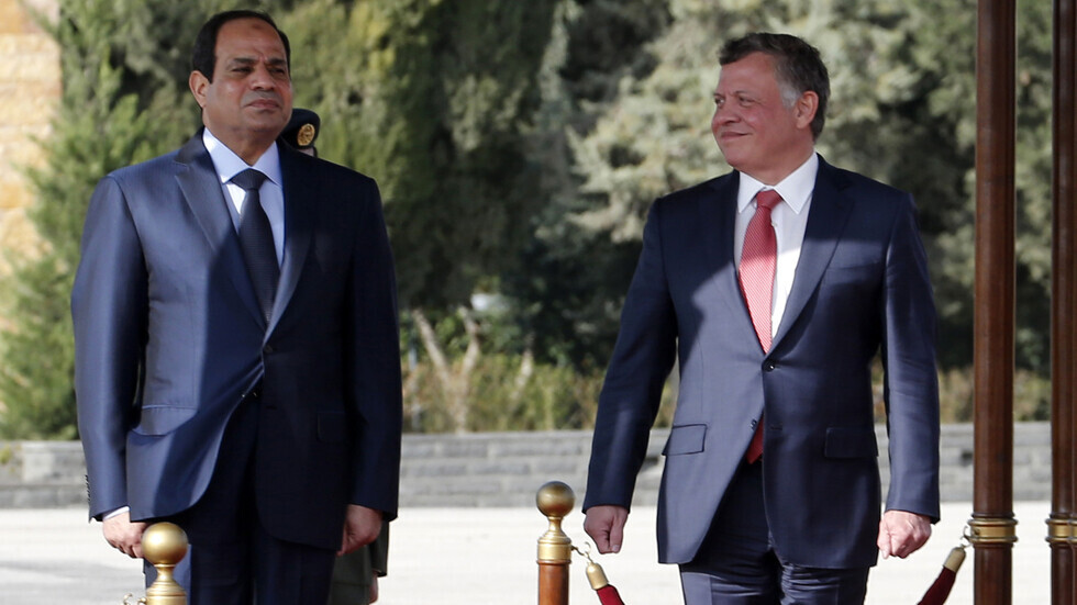 مصر تعرب عن تضامنها ودعمها للعاهل الأردني للحفاظ على أمن المملكة