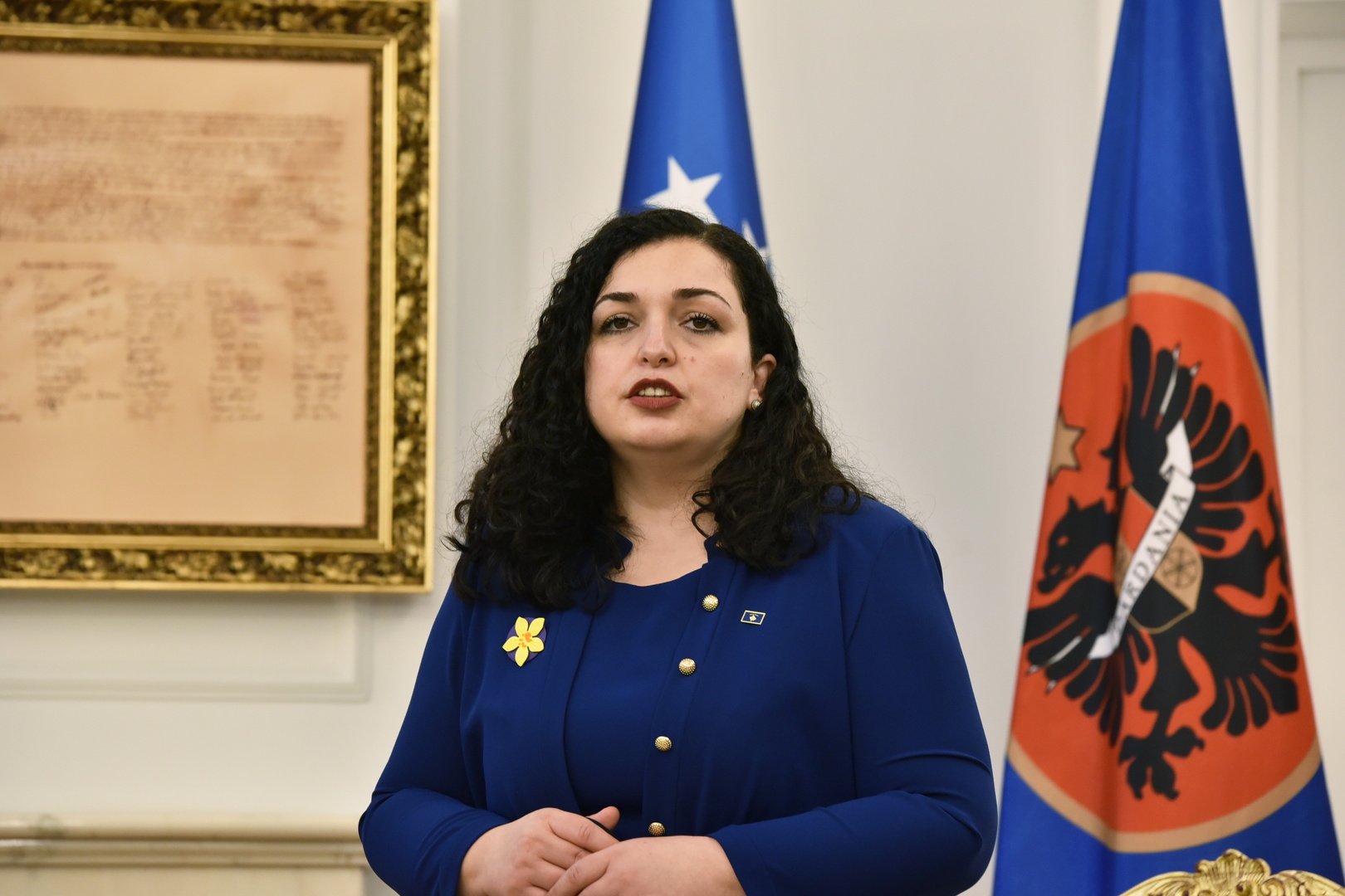 برلمان كوسوفو ينتخب فيوسا عثماني رئيسة جديدة للإقليم