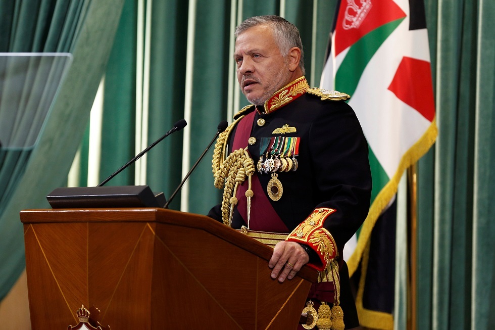 الملك الأردني يوجه رسالة إلى شعبه حول التطورات الأخيرة