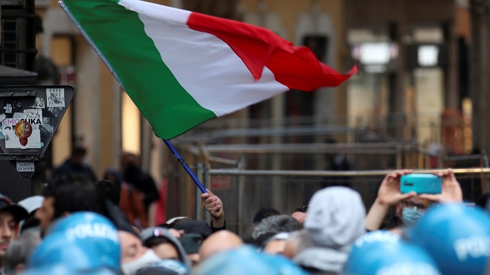 إيطاليا: الشرطة تمنع احتجاج أصحاب الأعمال التجارية