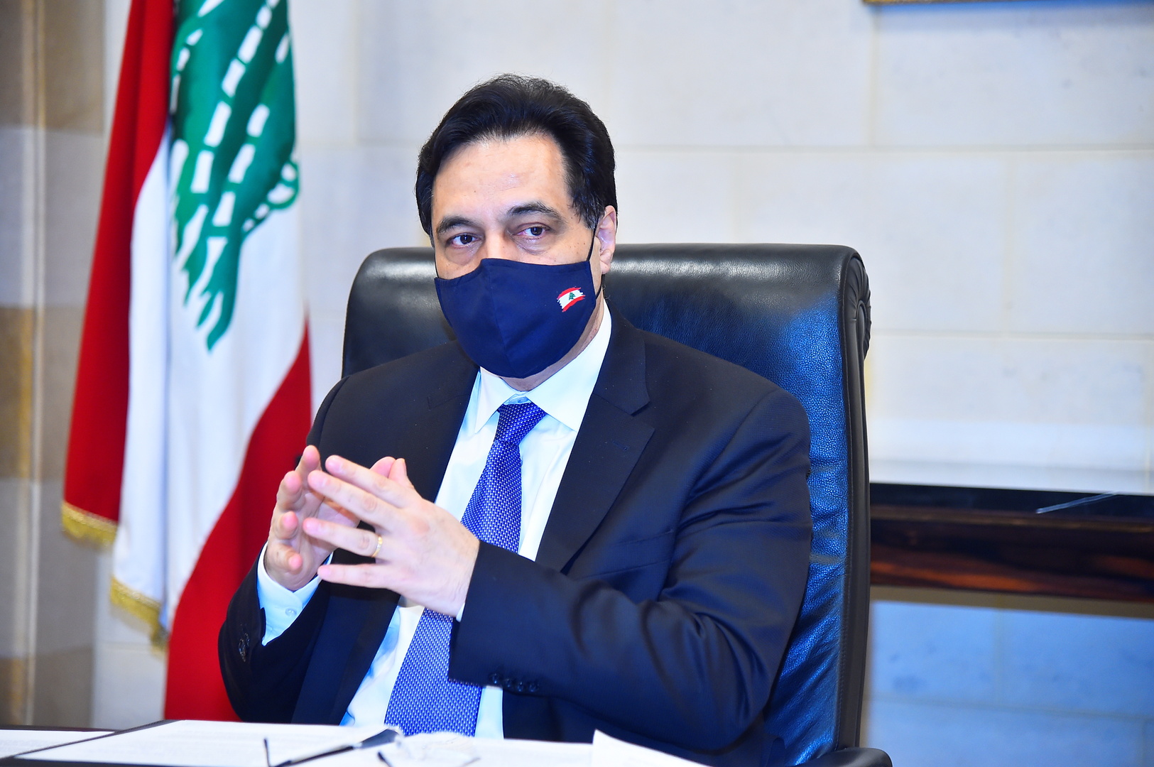 رئيس مجلس الوزراء القطري يستقبل رئيس حكومة تصريف الأعمال اللبناني