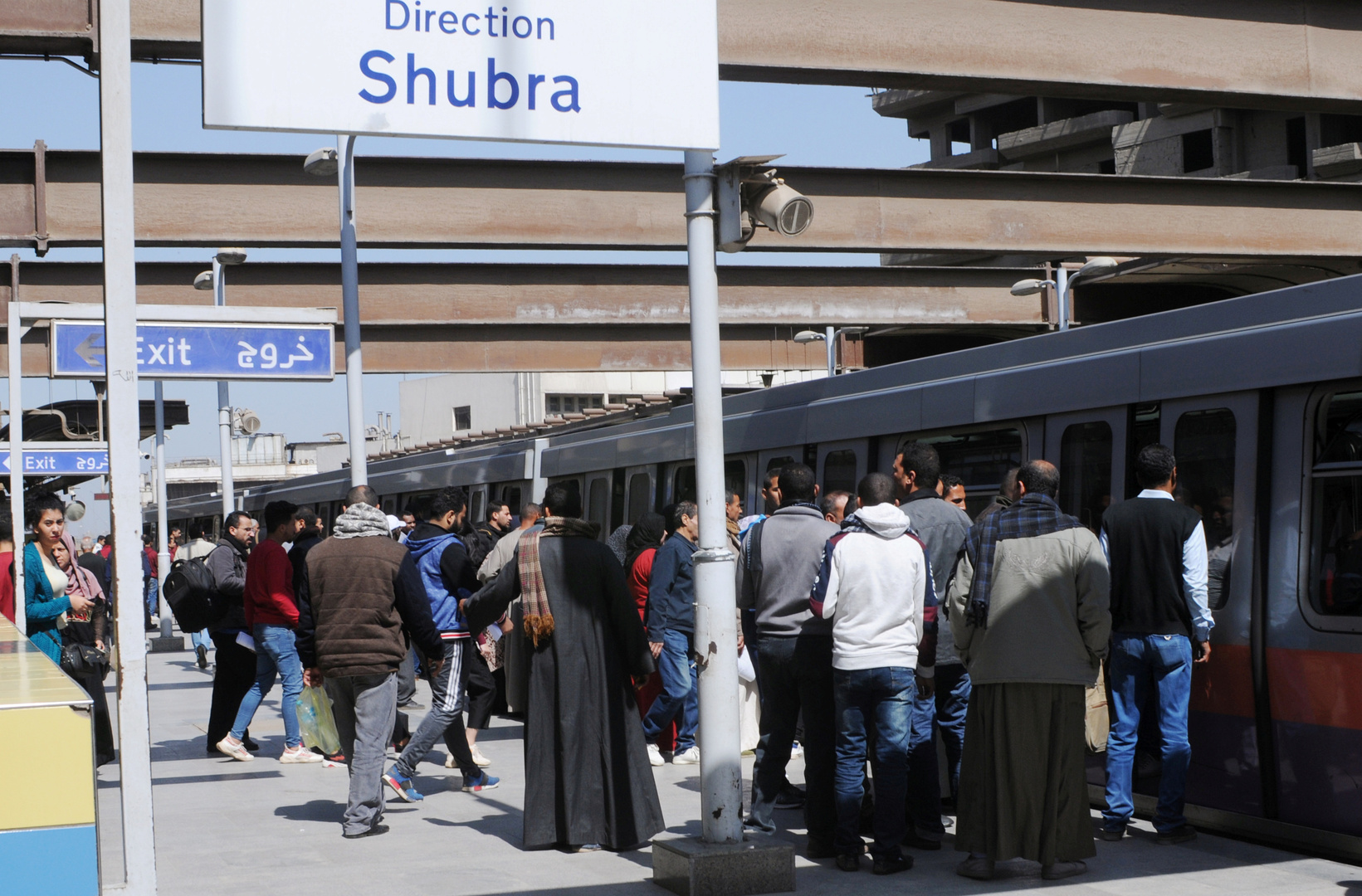 عودة حركة القطارات في الاتجاهين بمنطقة حادث قطار طوخ في مصر