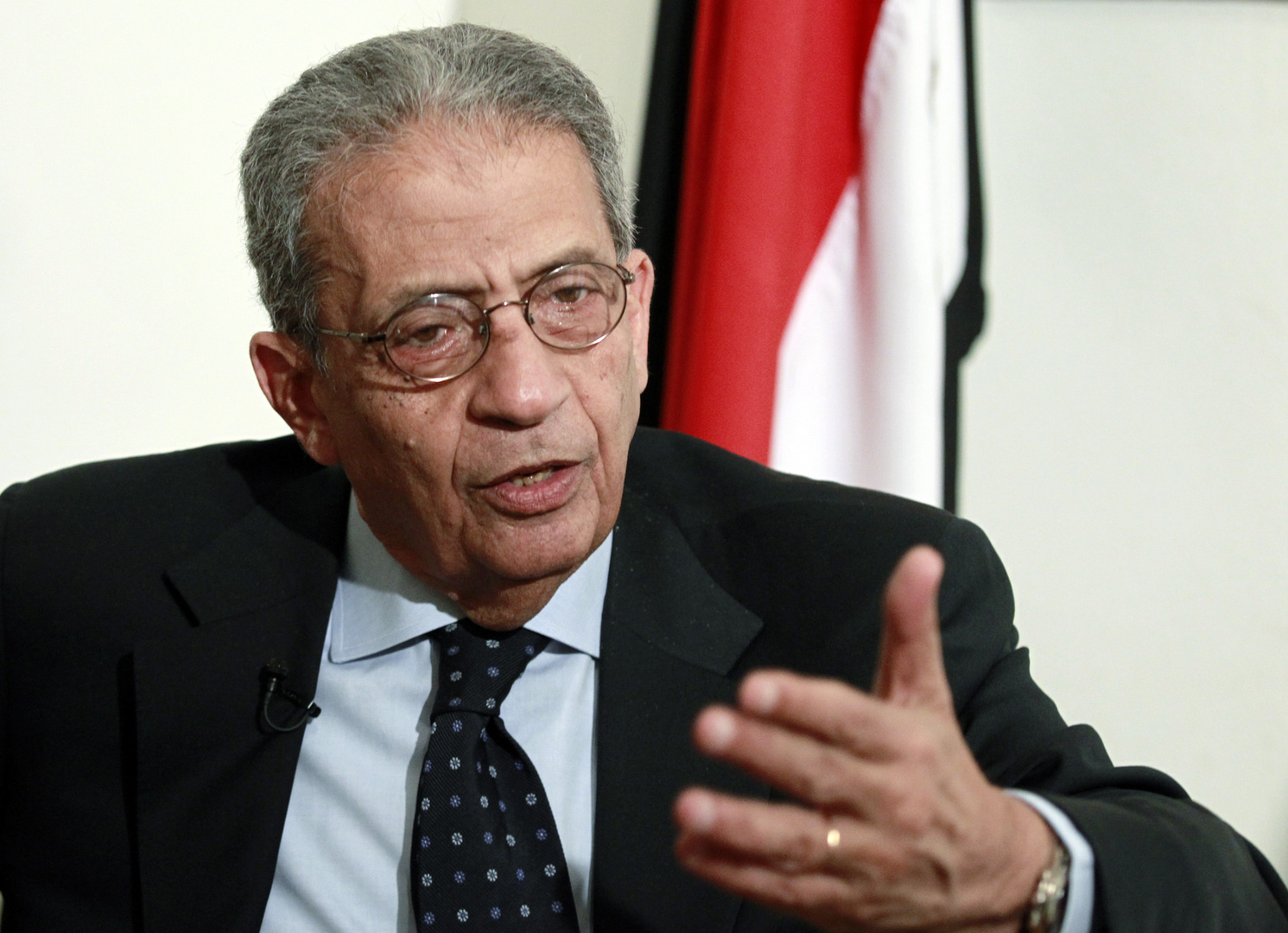 وزير الخارجية المصري السابق، عمرو موسى