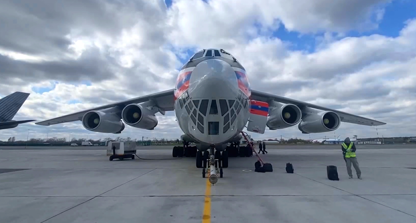 وصول أول طائرة مساعدات روسية إلى الهند