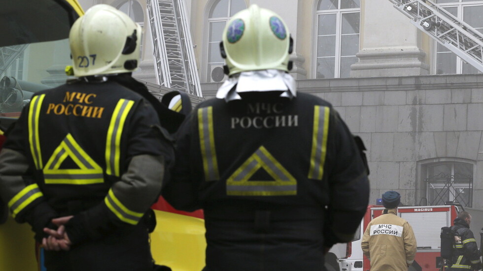 مصرع 3 أشخاص بحريق فندق في موسكو