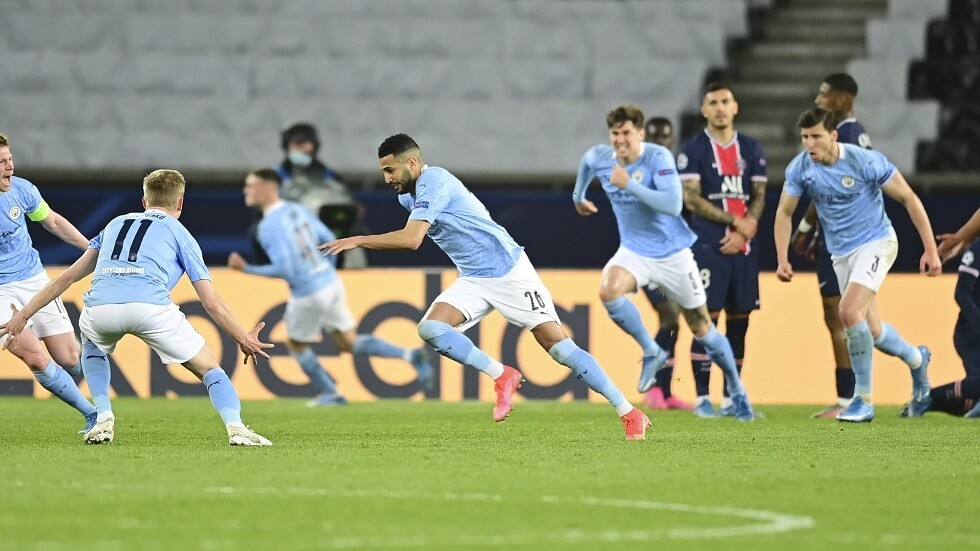 أرقام قياسية عديدة في انتظار مانشستر سيتي أمام سان جيرمان بدوري الأبطال