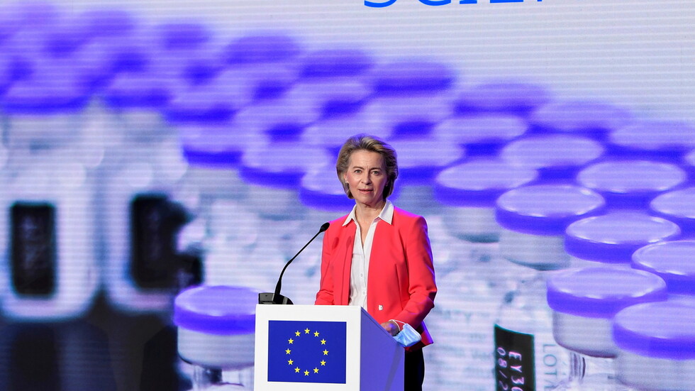 فون دير لاين: طعمنا ربع سكان الاتحاد الأوروبي بالجرعة الأولى من لقاحات كورونا  