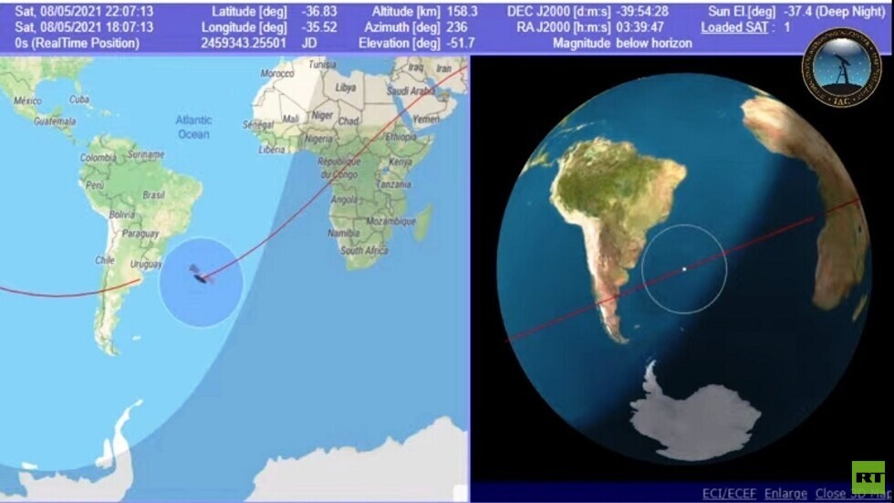 مصر ليست بينها.. الفلك الدولي يكشف عن 6 دول عربية بمأمن من الصاروخ الصيني (فيديو)