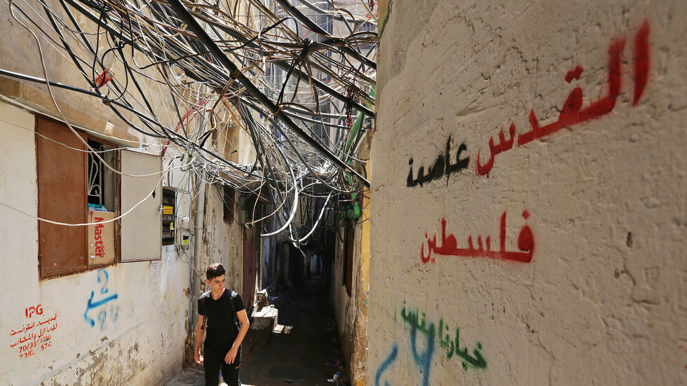 احتجاجات بمخيمات لبنان نصرة للقدس