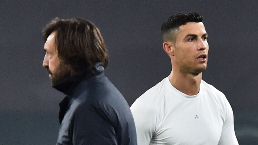 يوفنتوس يحسم مصير نجمه رونالدو ومدربه بيرلو