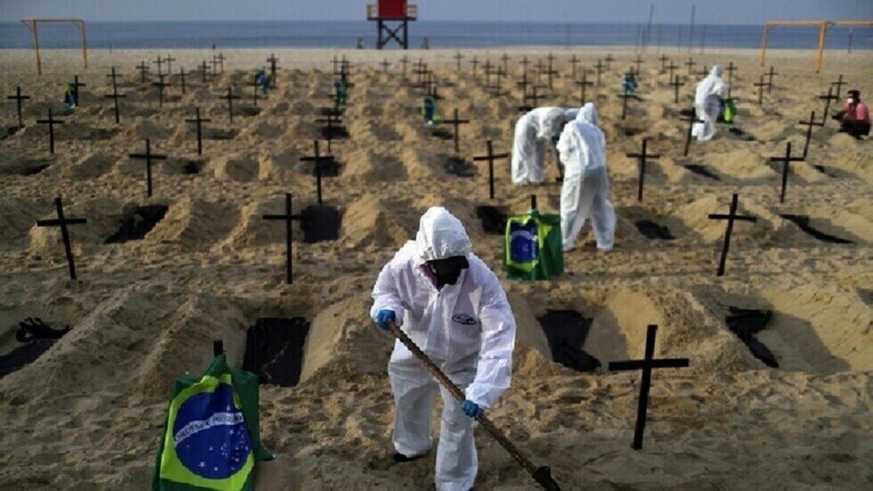 البرازيل: وفيات كورونا تتجاوز الـ423 ألف حالة