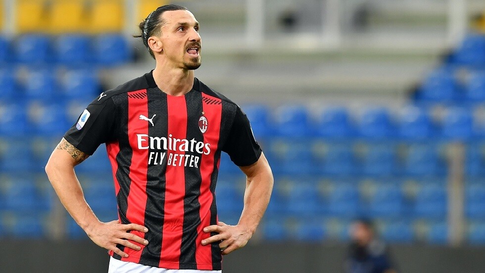 ميلان يعلن مدة غياب إبراهيموفيتش