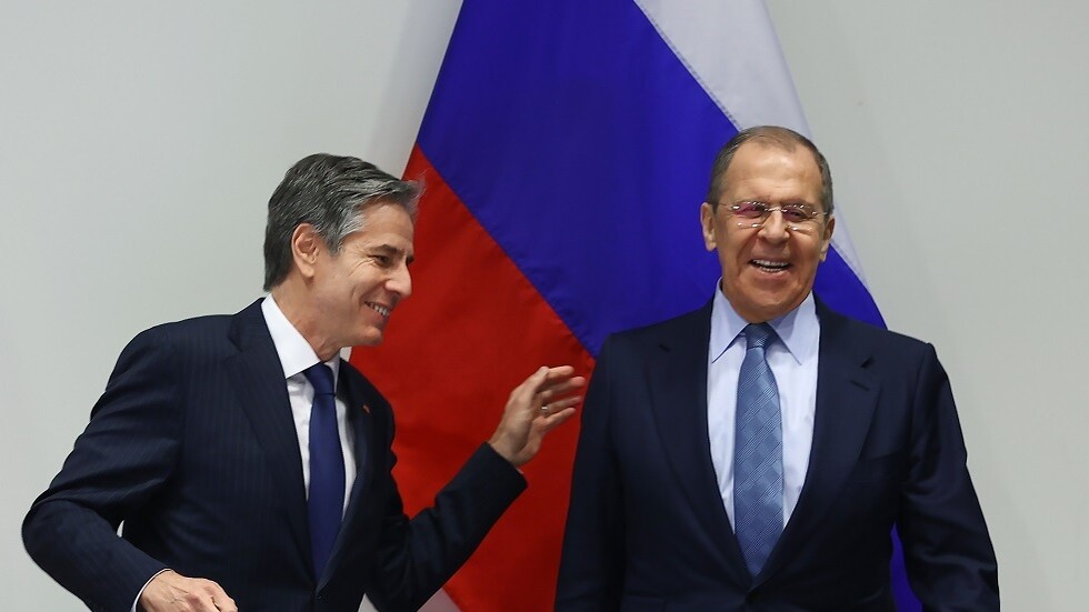 "هذه المرة كان كل شيء على ما يرام".. زاخاروفا تعلق على أول لقاء بين لافروف وبلينكن