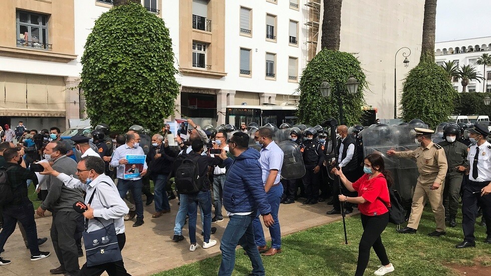 الشرطة المغربية تمنع احتجاجا دعما لناشطين مسجونين