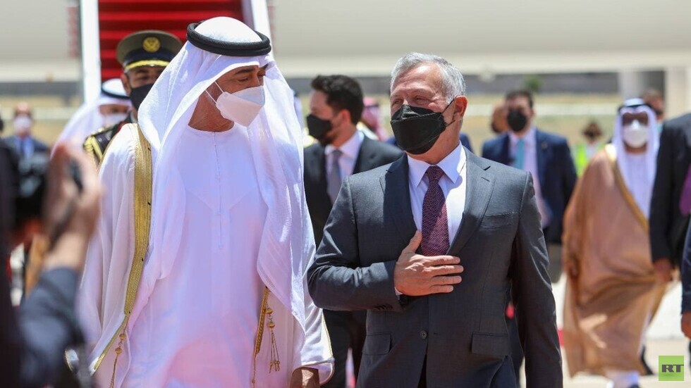 ولي عهد أبو ظبي يصل الأردن لبحث "القضية الفلسطينية"