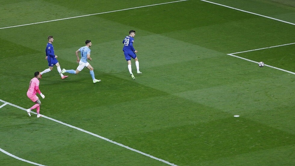 شاهد.. هدف تشيلسي "الذهبي" في شباك مانشستر سيتي في نهائي دوري الأبطال