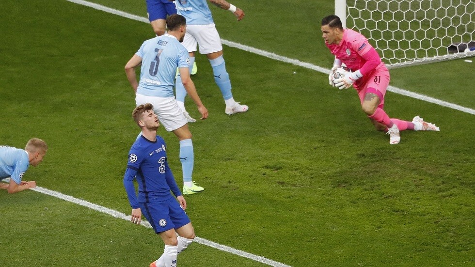 فيديو ساخر.. فيرنر يواصل مسلسل إهدار الفرص في دوري الأبطال