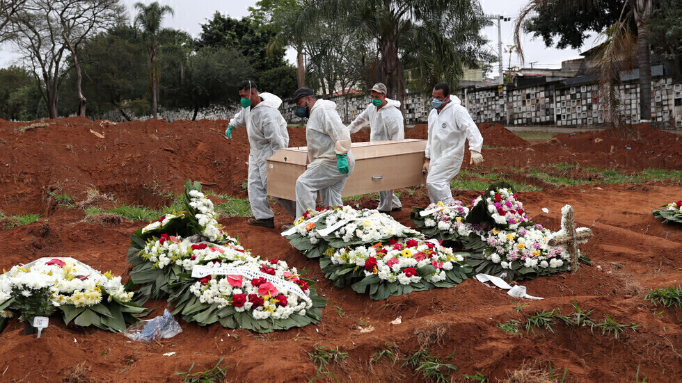 البرازيل تسجل 63430 إصابة و2202 وفاة جديدة بكورونا