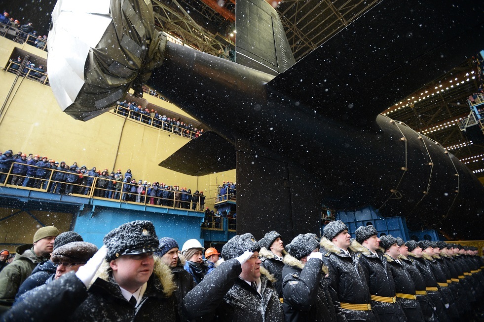 غواصة نووية جديدة تدخل الخدمة القتالية في البحرية الروسية
