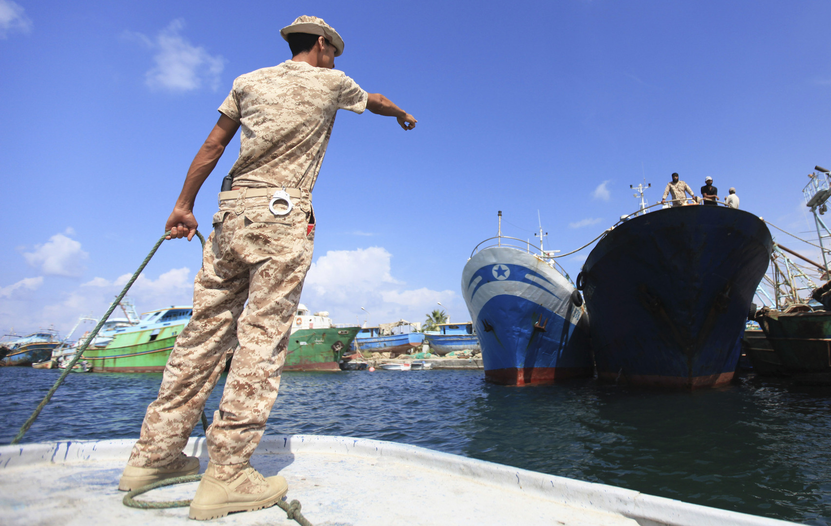 إيطاليا: قواتنا البحرية تدخلت في الوقت المناسب بمواجهة خفر السواحل الليبي