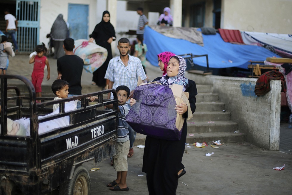 الأمم المتحدة: 10 آلاف فلسطيني اضطروا إلى الرحيل عن منازلهم في غزة جراء التصعيد