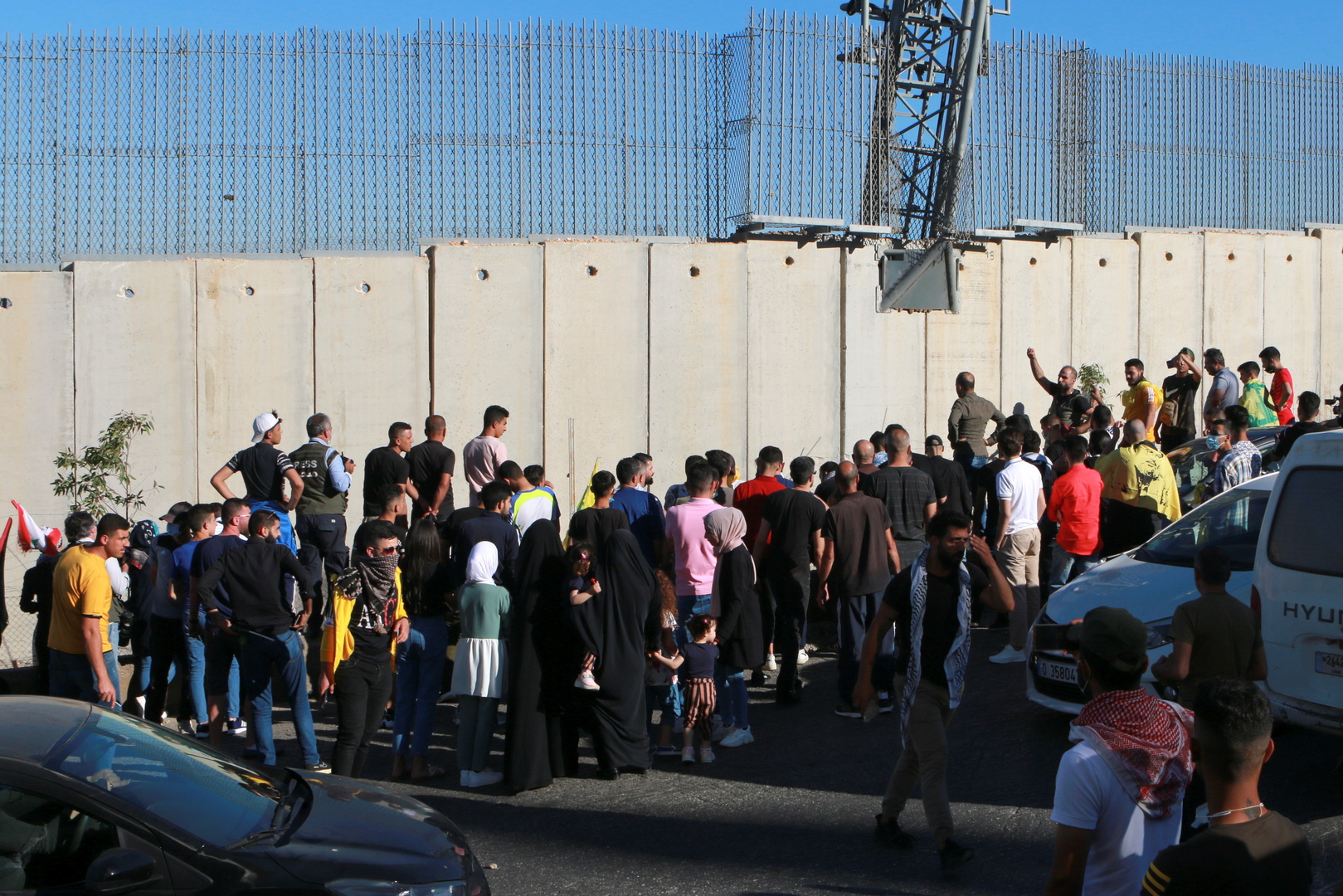 إصابة متظاهرين اثنين برصاص الجيش الإسرائيلي عند الجدار الفاصل في العديسة جنوبي لبنان