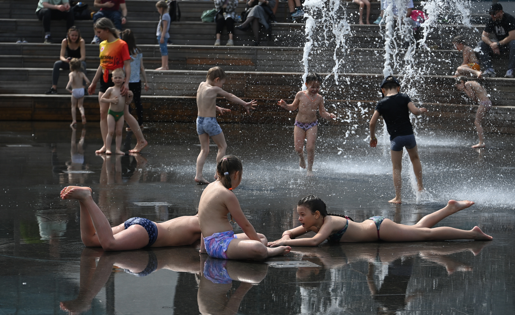 درحة الحرارة في موسكو تحطم رقما قياسيا