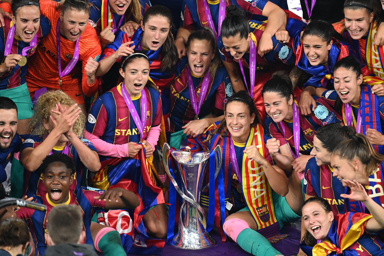 نساء برشلونة يحفظن ماء وجه النادي في دوري بطلات أوروبا (فيديو)