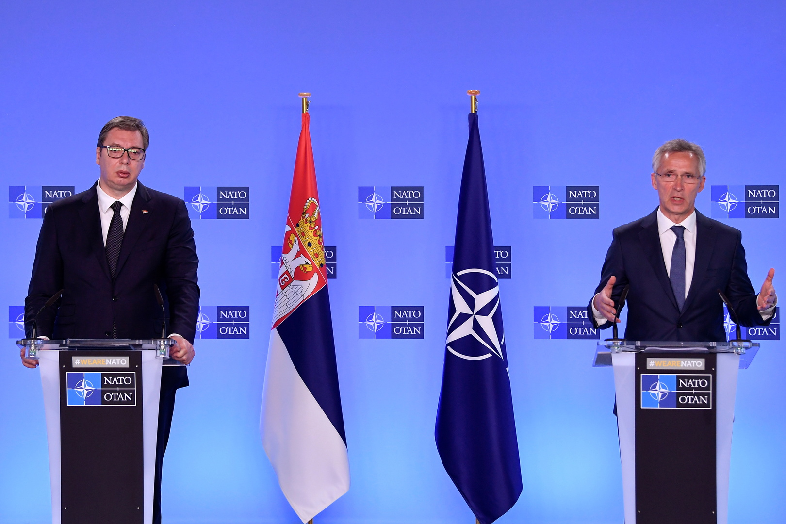 الناتو يطمئن صربيا بشأن القوات الكرواتية في كوسوفو