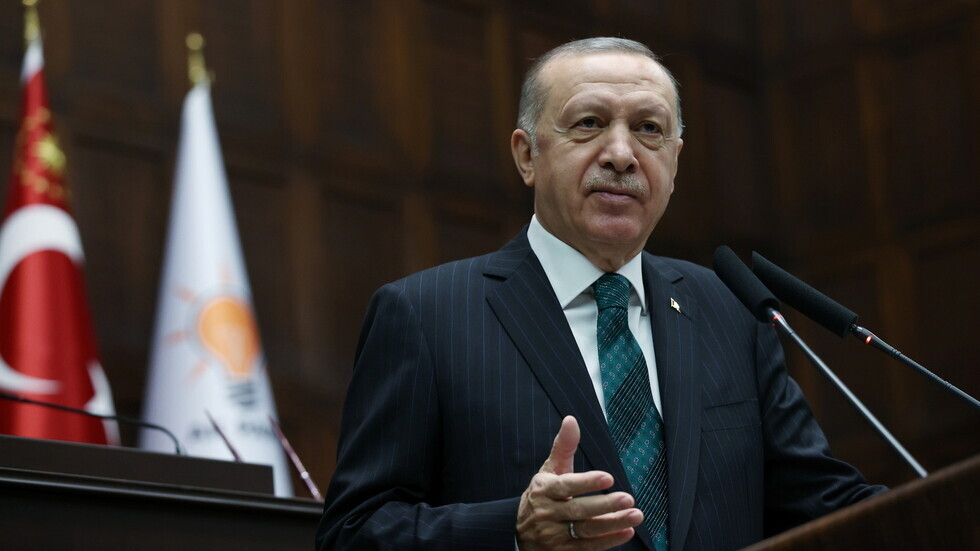 الرئيس التركي، رجب طيب أردوغان.