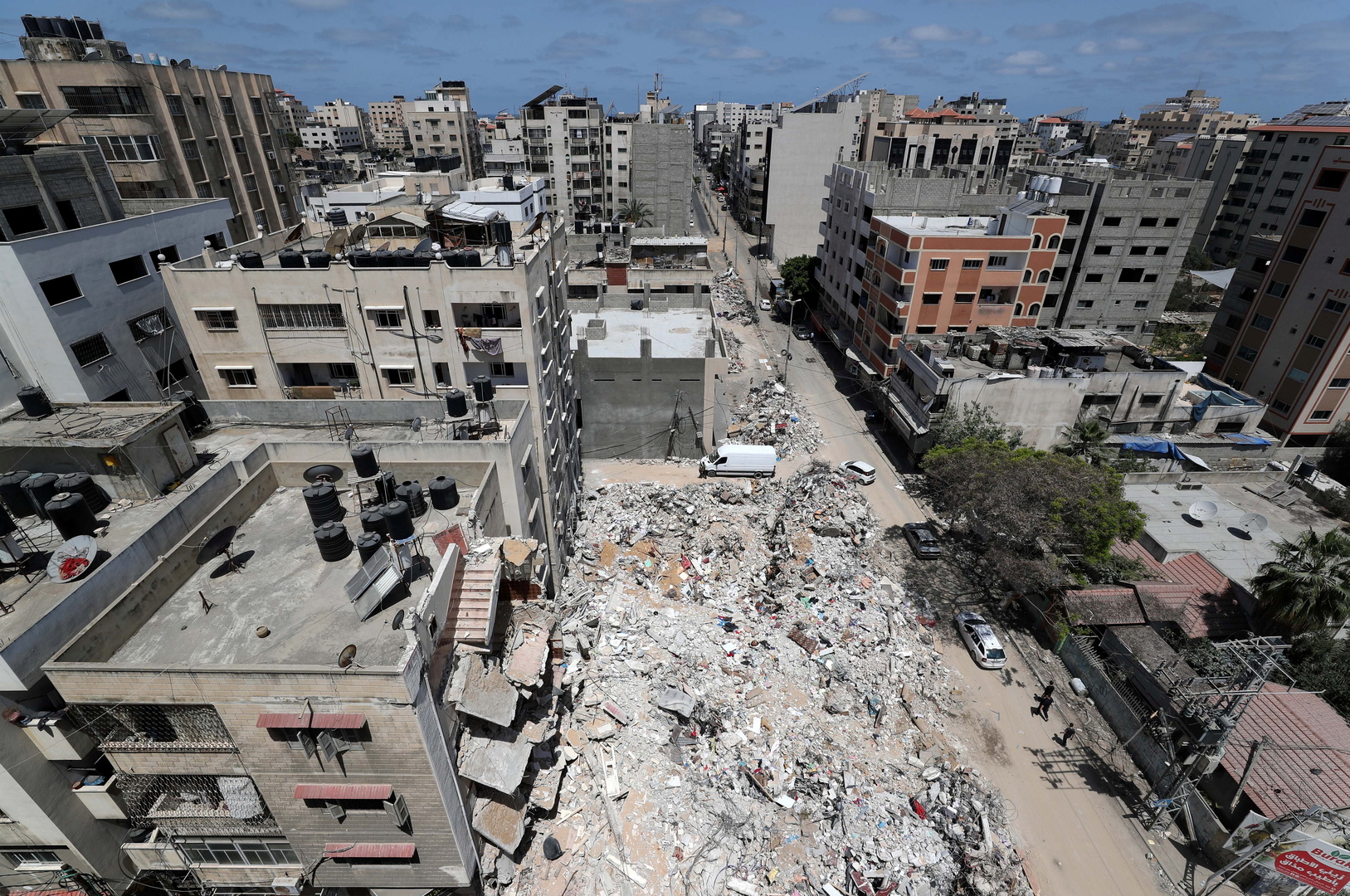 المكتب الإعلامي الحكومي في غزة: نزوح أكثر من 107 آلاف فلسطيني من منازلهم