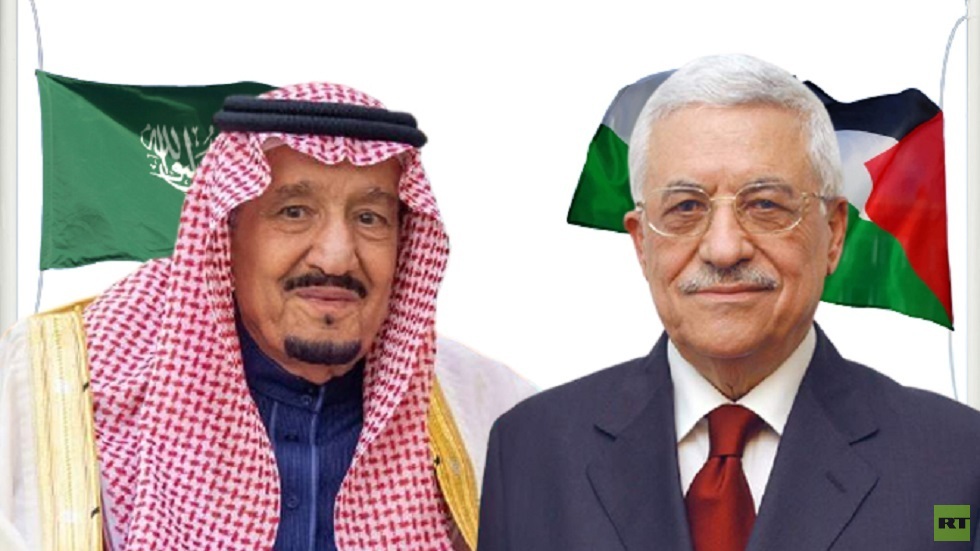 العاهل السعودي يجري اتصالا هاتفيا مع الرئيس الفلسطيني