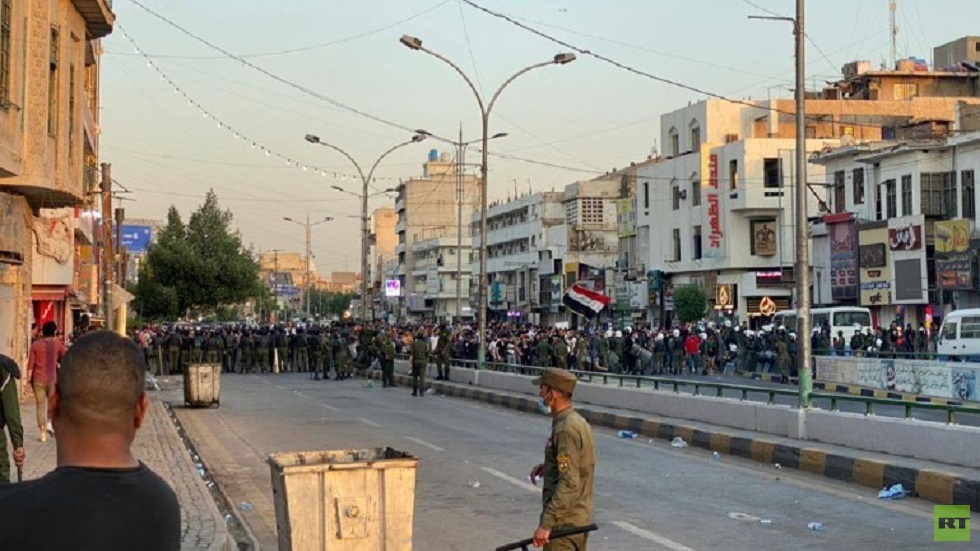 نشطاء لـRT: مقتل متظاهر برصاص القوات الأمنية في بغداد