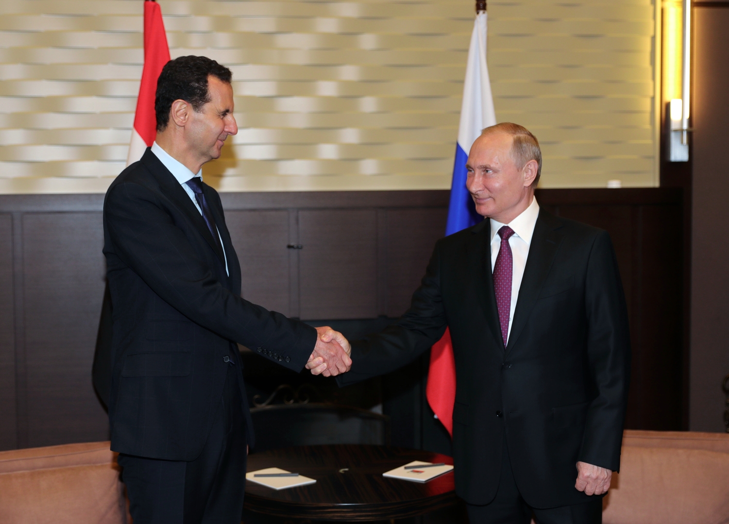 بوتين يهنئ الأسد بفوزه في انتخابات الرئاسة السورية