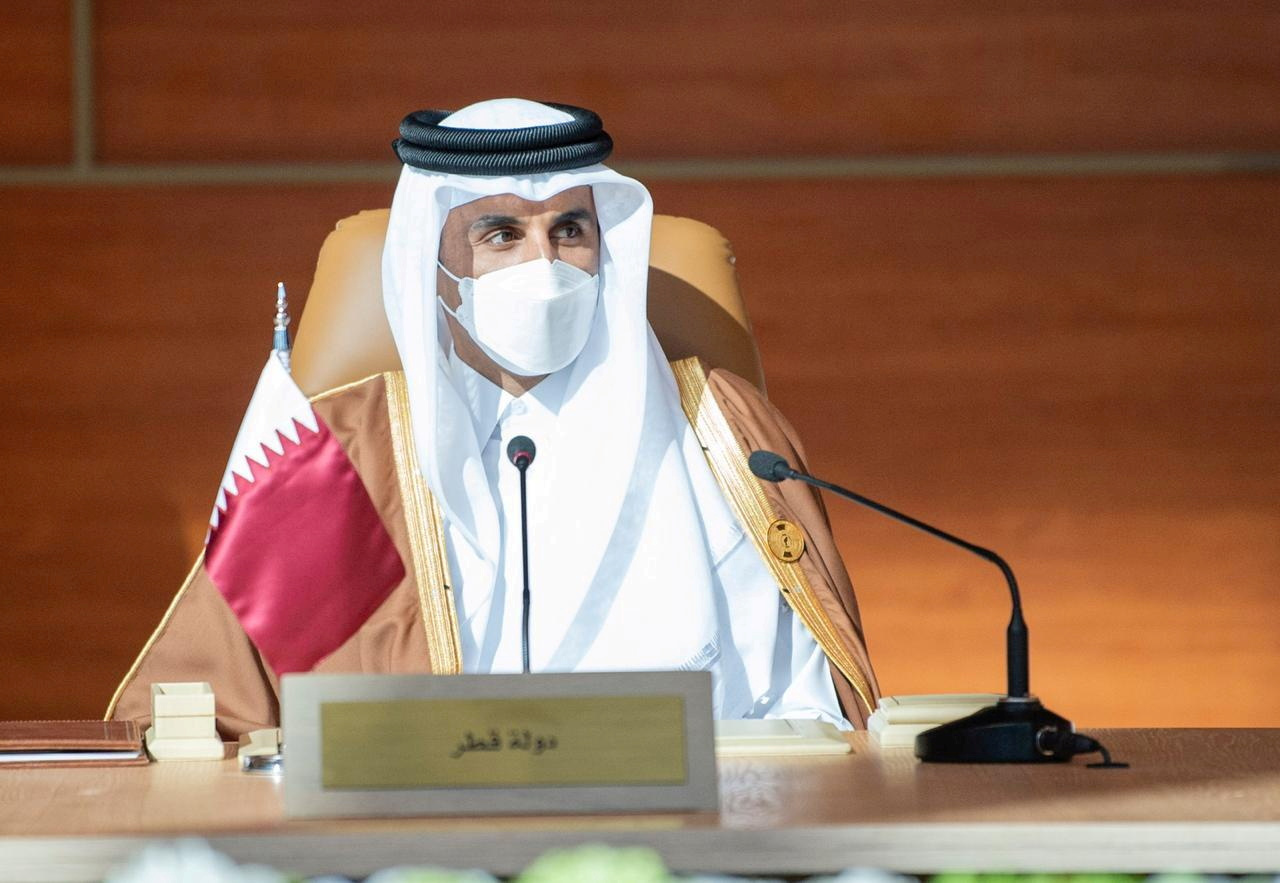 أمير قطر يؤكد دعمه للبنان وشعبه