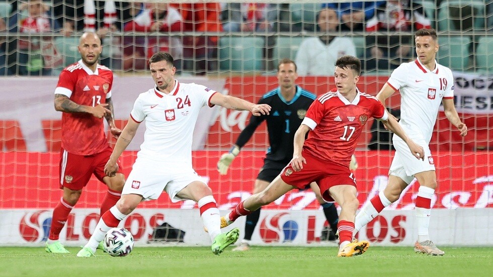 روسيا تتعادل مع بولندا وديا استعدادا لأمم أوروبا (فيديو)