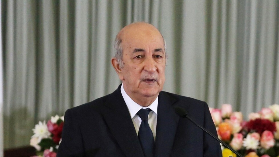 تبون يزور زعيم "البوليساريو" في مستشفى جزائري (صور + فيديو)