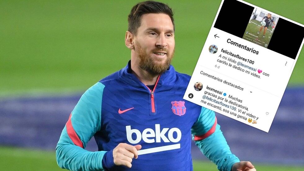 شاهد.. فتاة تثير إعجاب ميسي بعبقريتها الكروية