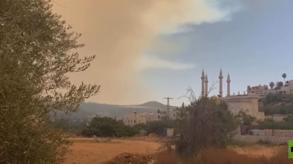 اندلاع حرائق غابات قرب القدس