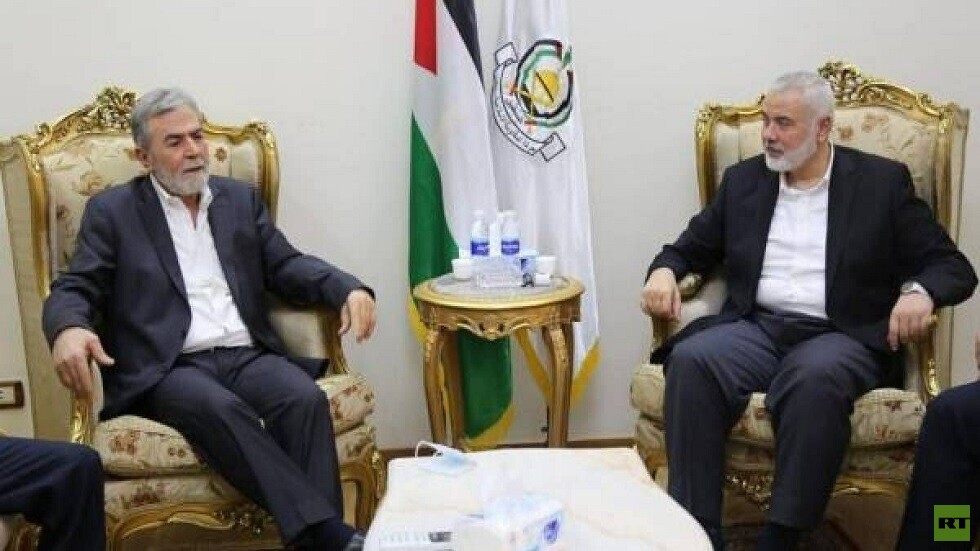 هنية والنخالة يبحثان سبل تحقيق "الوحدة الوطنية"