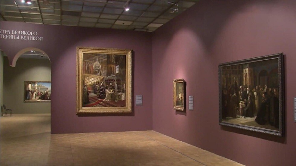 افتتاح معرض "تاريخ روسيا بعيون الرسامين" في متحف "تريتياكوف" بموسكو