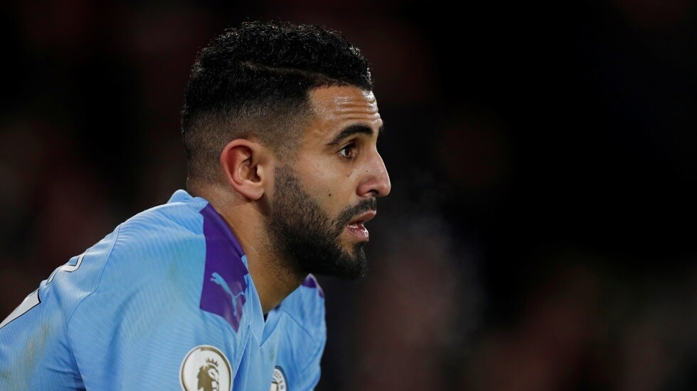 رياض محرز يتعاطف مع النجم الدنماركي إريكسن في محنته