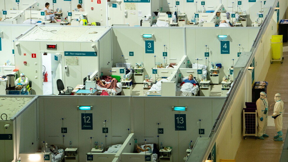 الإصابات اليومية بكورونا في روسيا فوق الـ13 ألفا