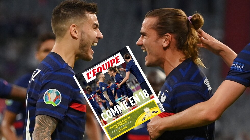 "ليكيب" تثير الجدل بعنوان " سياسي مبطن" بعد فوز فرنسا على ألمانيا