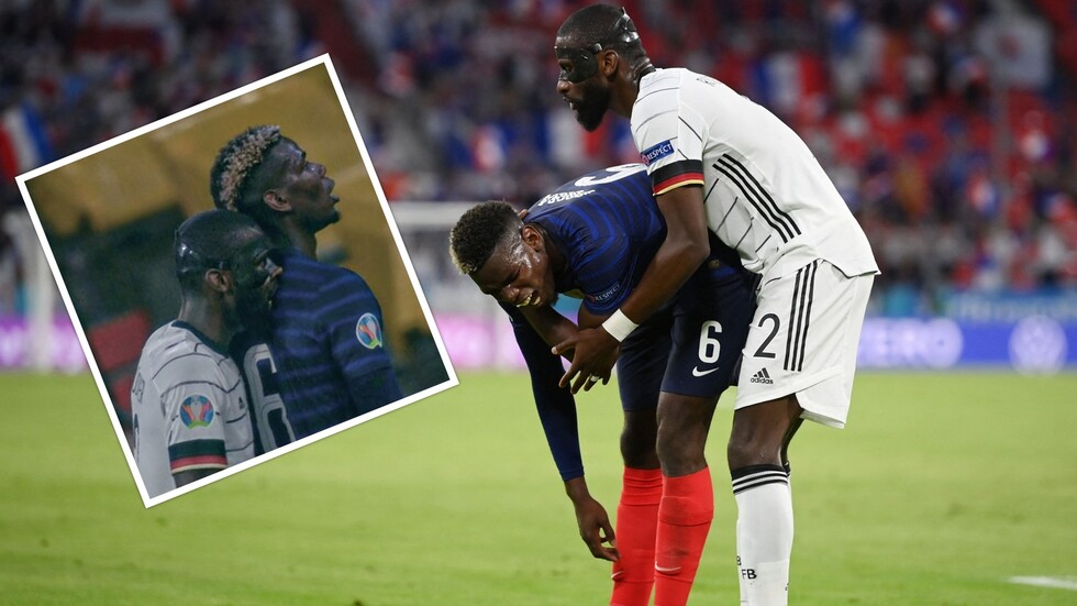 روديجر ينجو من واقعة "عض" بوغبا